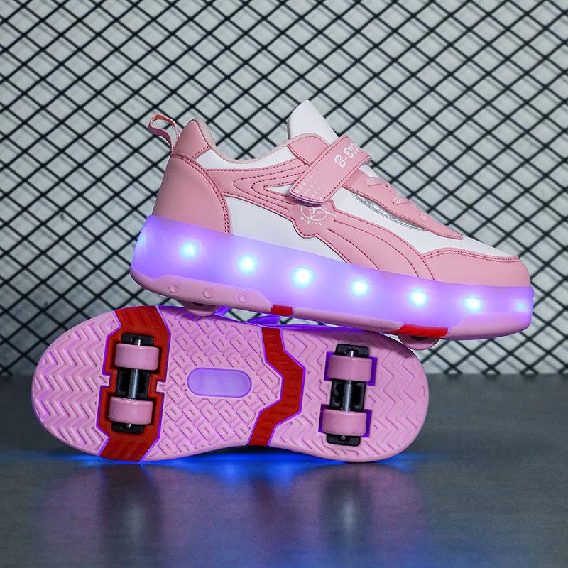 2025 New Children's Roller Skates for Boys and Girls Casual Outdoor Sports Shoes Gifts for Kids and Adults