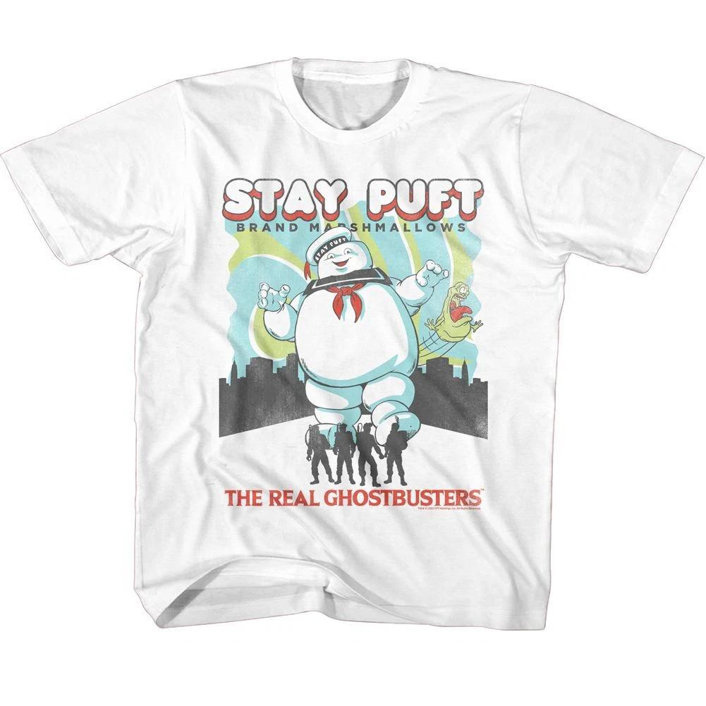 Kids The Real Ghostbusters Stay Puft And Busters TV Shirt 100