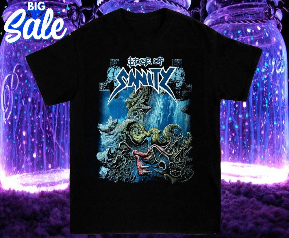 EDGE OF SANITY the Spectral Sorrows  Cotton Tee For Men S-4XL CG061 Unisex T-Shirt XXXXL