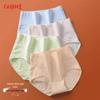 GUJIN Women's High-Waist Cotton Briefs