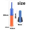 Hand-Propelled Rocket Launcher Toy Set Foam Rocket Children Outdoor Birthday Gift Funny Summer Garden Game Party Discount