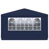 Professional Party Tent with Side Walls 4*6 M Blue 90 G M²