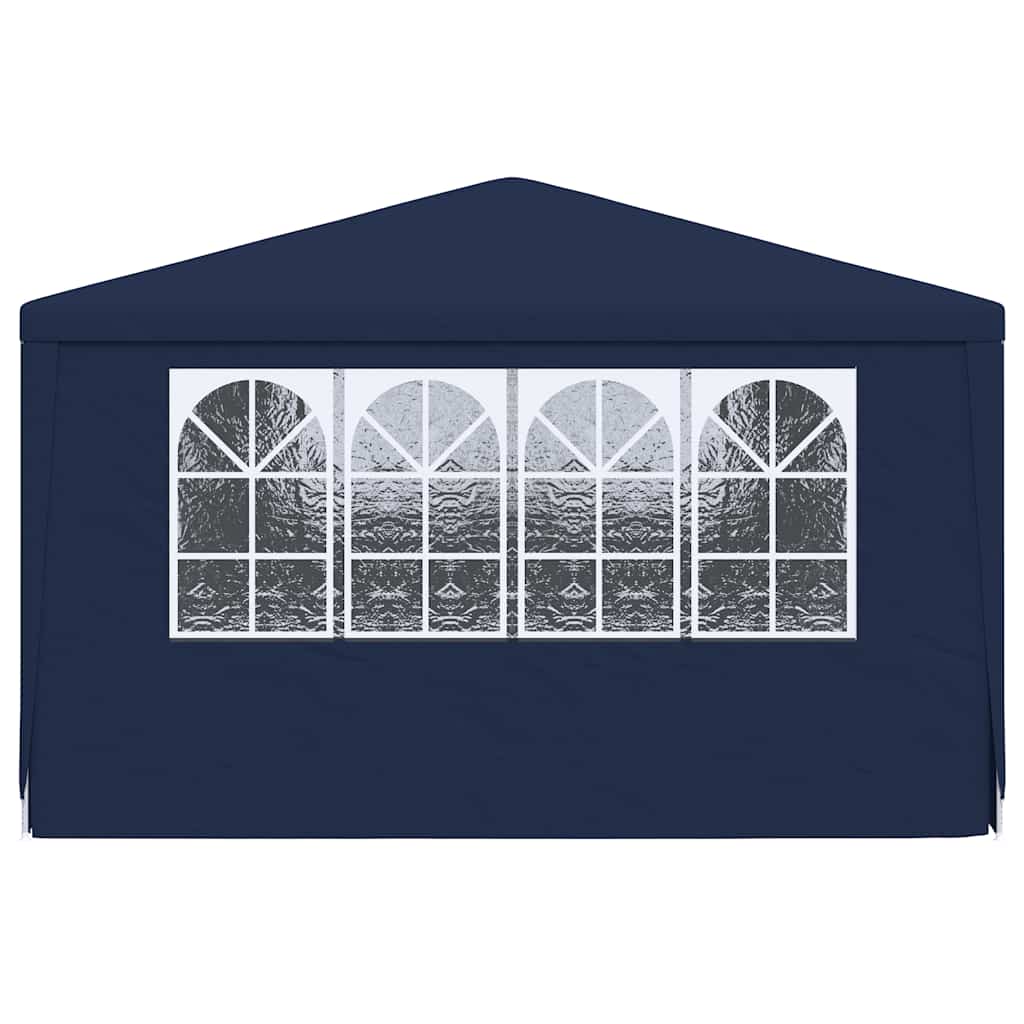 Professional Party Tent with Side Walls 4*6 M Blue 90 G M²