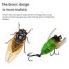 5Pcs Cicada Crankbait Fishing Lures Artificial Baits Insect Baits Fishing Tackle 4.5cm 6g Hard Baits
