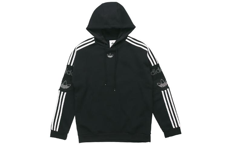 Adidas Originals logo-detail hoodie ED7115 XS