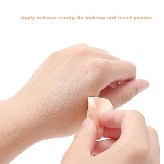 20Pcs/Set Makeup Puff Non-Irritating High Elasticity Cozy Good Ductility Soft Saving Powder Comfortable Cosmetic Puff Dry Use Blender Beauty