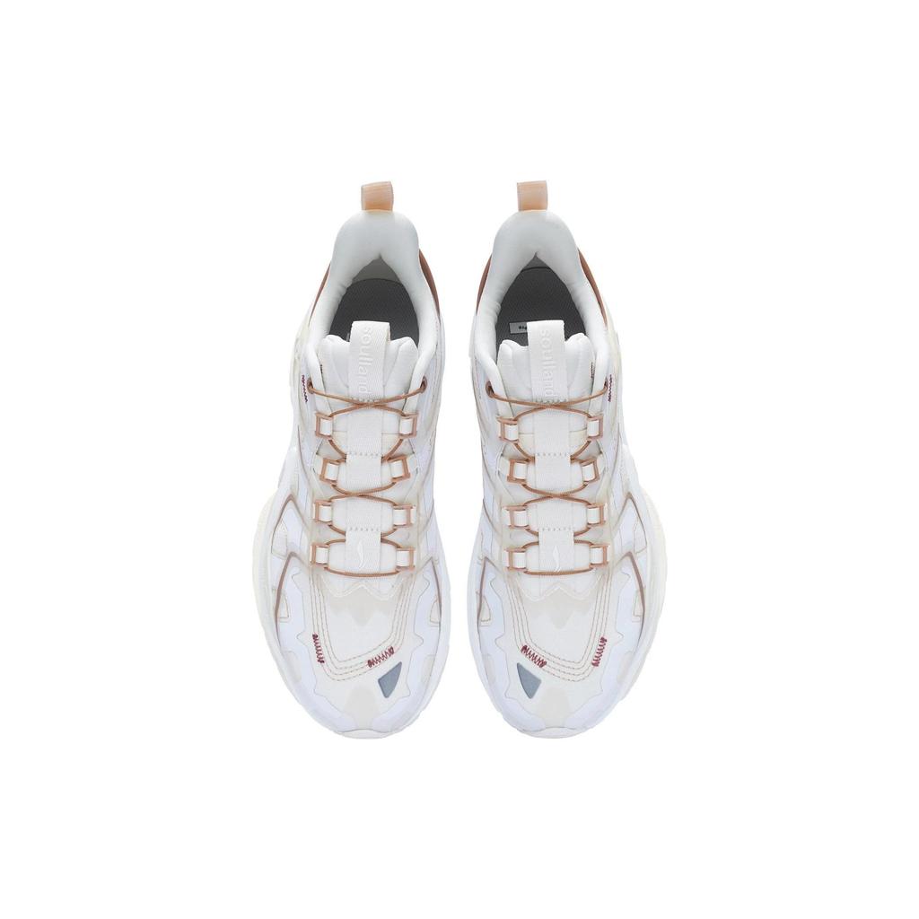 Soulland x Li Ning Cat Paw ACE Leather Cushioning Slip Resistant Abrasion Resistant Low top Casual Shoes Men's AZGS103-7