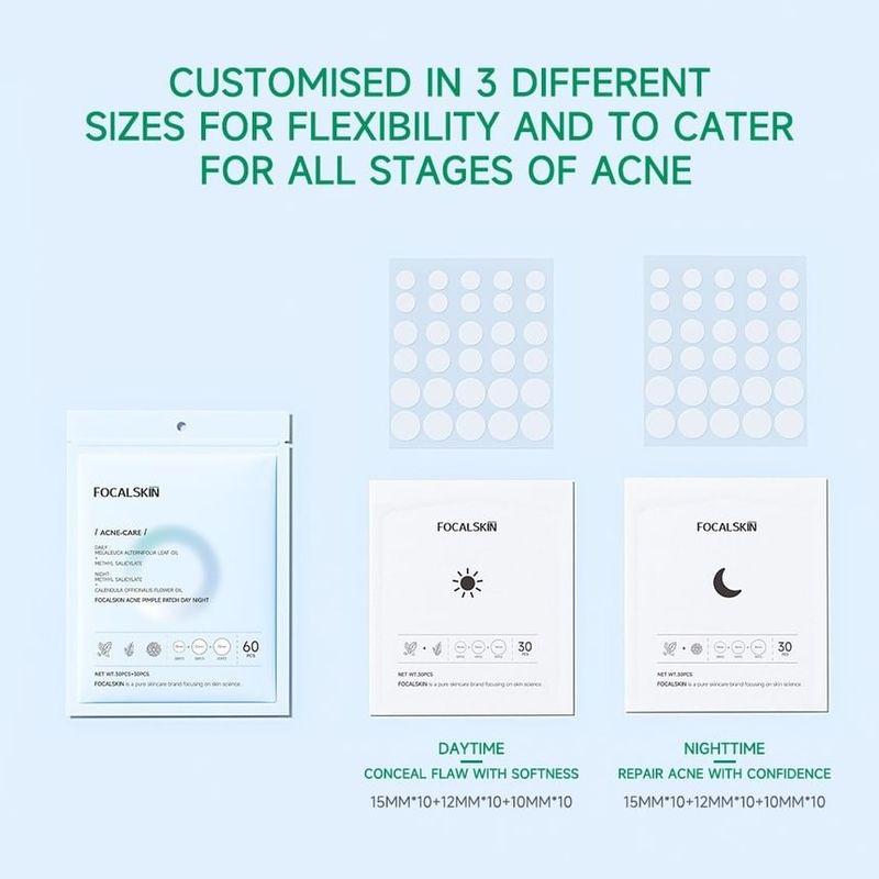 FOCALSKIN - Cerotto per Brufoli Acne Giorno Notte
