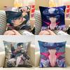 Brant Wuthering Waves Cushion Cover Natural Linen Organic Fabric DoubleSided Printing Room Sofa Decor Pillow Case