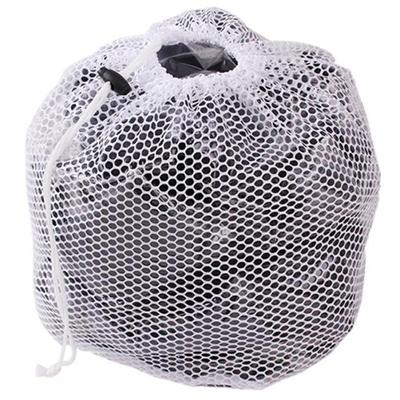 Sac de plasă cu șnur pentru rufe, plasă de spălare rezistentă, sac gros de plasă pentru mașina de spălat