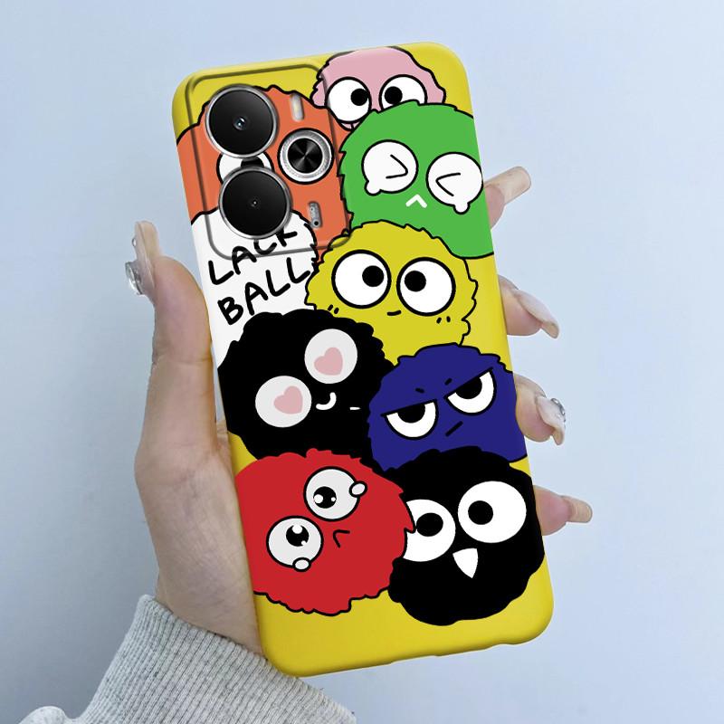 For Realme 14 5G Case RMX5075 Hot Cute Cartoon Panda Cover Soft Silicone Phone Case For Realme 14T Realme14 T 5G Back Cover Bags