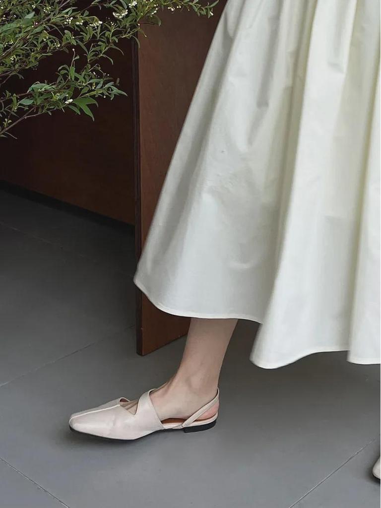 Jupe midi trapèze plissée taille haute rose Luxi pour femmes - Design doux et élégant