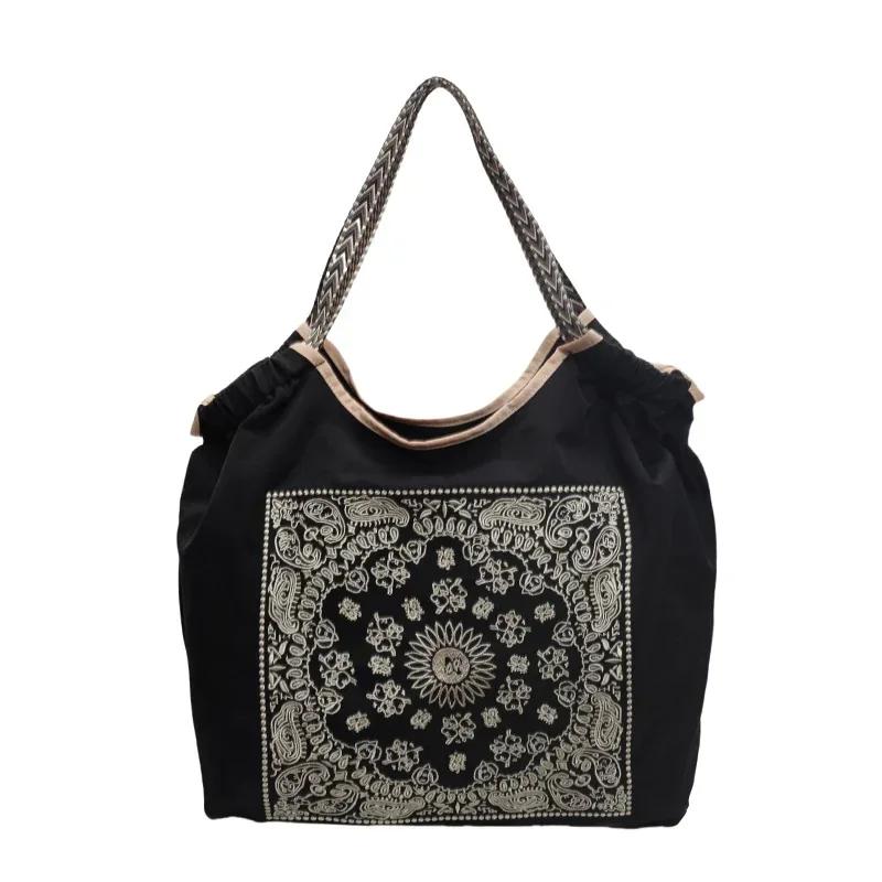 Casual Oxford Interior Compartment Women's Bags  Open Pocket  Women's Bag  Stitching Line New Fashion