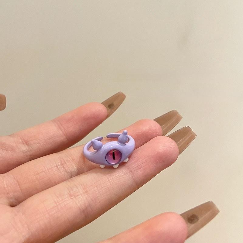 New Punk Funny Flying Dragon Ring for Women Men Childlike Cartoon Cute Kpop Girl Index Finger Opening ring for Close Friend Kids