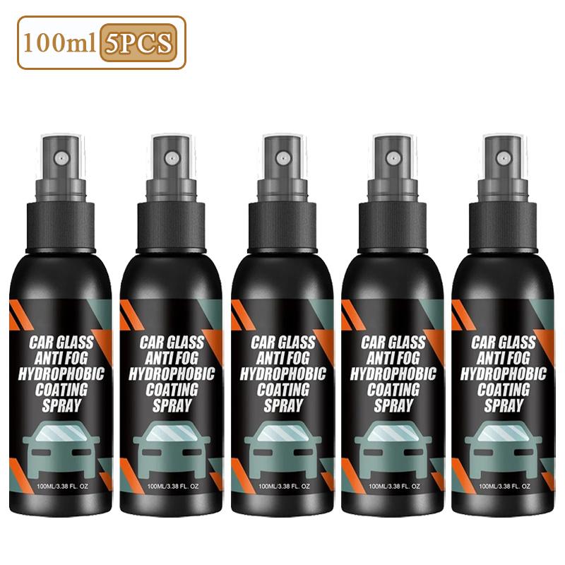 1-10PCS Car Windshield Hydrophobic Coating Spray Anti Fog Water Repellent Treatment for Rearview Mirror Glass Rainproof