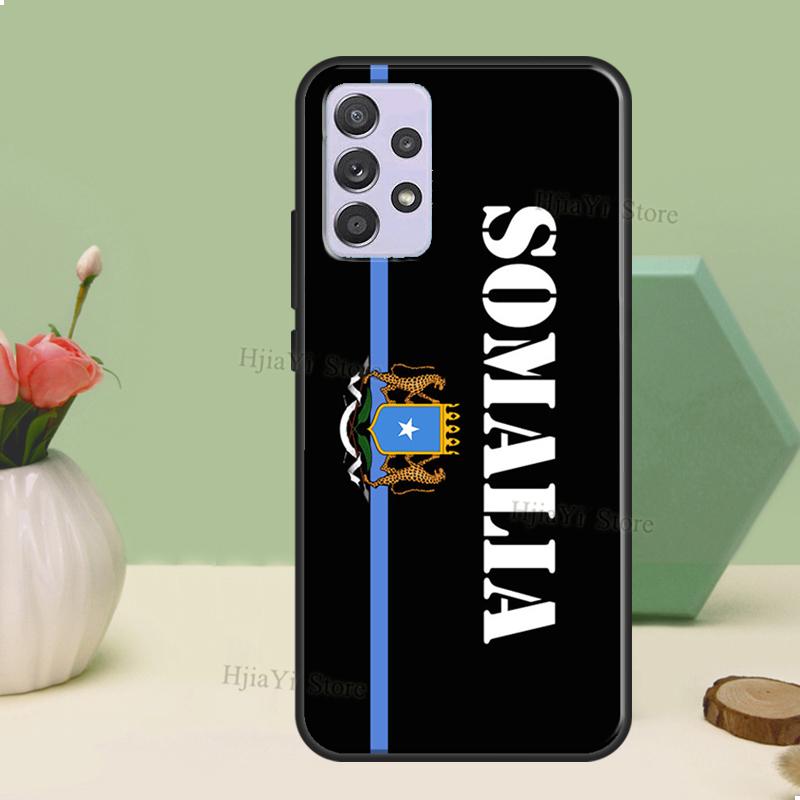 Somali Somalia National Flag Case For Samsung A54 A34 A24 A14 A51 A71 A12 A22 A32 A52 A72 A73 A33 A53 A13 Back Cover