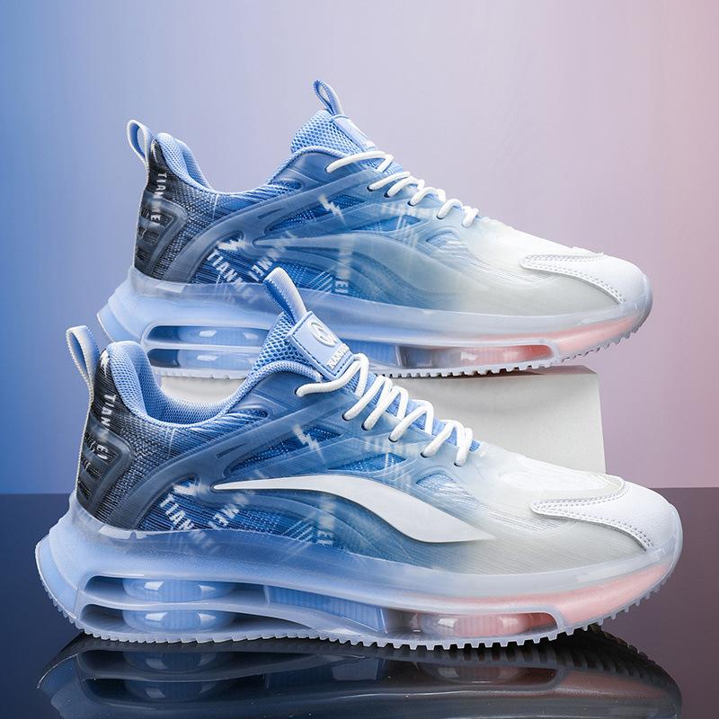 

Новая весенняя мужская обувь, мягкая подошва, сверхлегкая и универсальная, взрывная, дышащая спортивная обувь, мужская, молодежная, парная обувь для бега 36