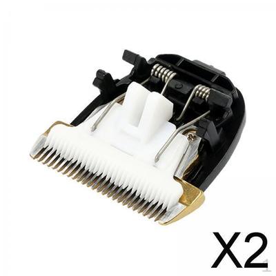 2xBlade Head Cutter Hair Grooming Clippers Men Electric Replace Accessories for