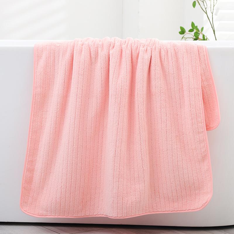 70x140cm Adult Bath Towel for Both Men Women Absorbent Quick Drying Less Prone To Shedding Hair Enlarged Wearable Bath Towel Couple Style Shower Robe
