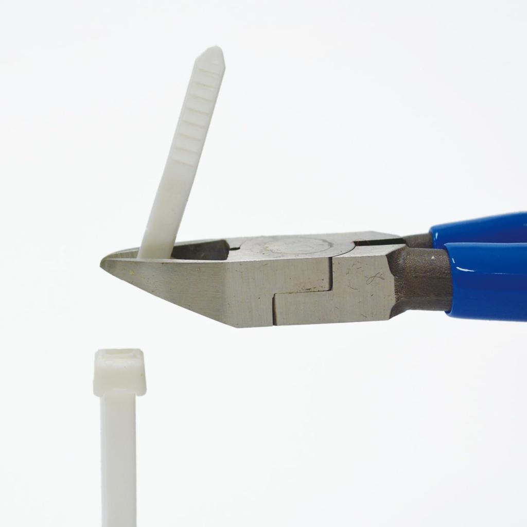 Fujiya Straight Nippers for Working in Tight and Work 131B-150 Spaces, Wiring, Communications, Low-Voltage