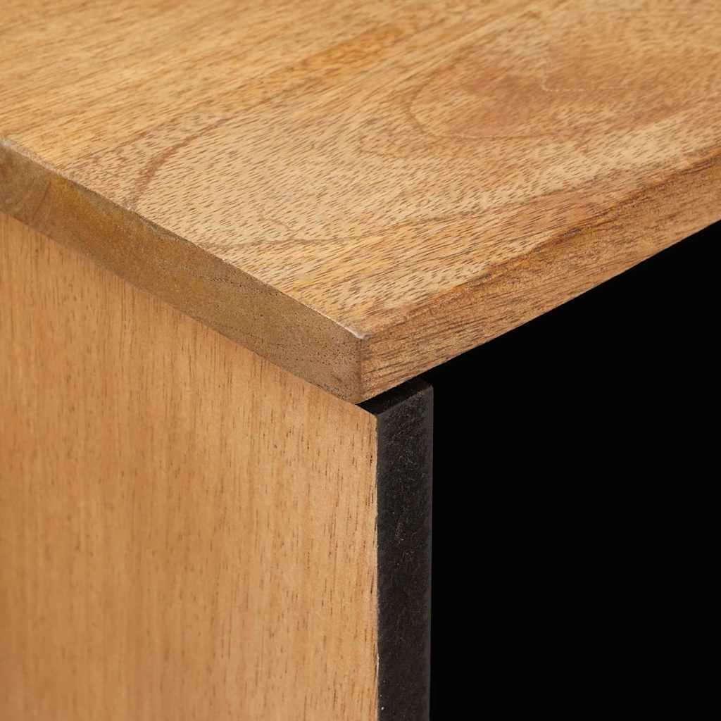 Sideboard 80 X 33 X 75 Cm Solid Mango Wood