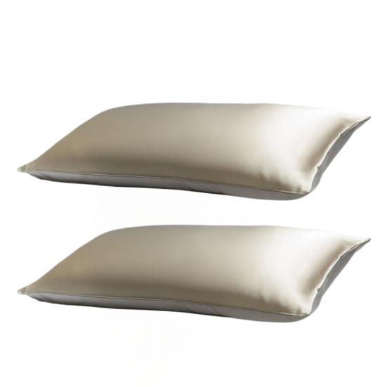 Satin Pillowcase Smooth Cooling Faux Silk Pillow Case for Sleeping Wrinkle-Free Pillow Cover for Women Men