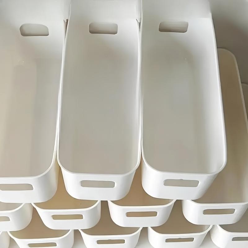 Multi-Functional Storage Boxes, Durable Plastic Organizers for Cosmetics, Snacks, Kitchen, Bathroom, Dorm - Office Supplies