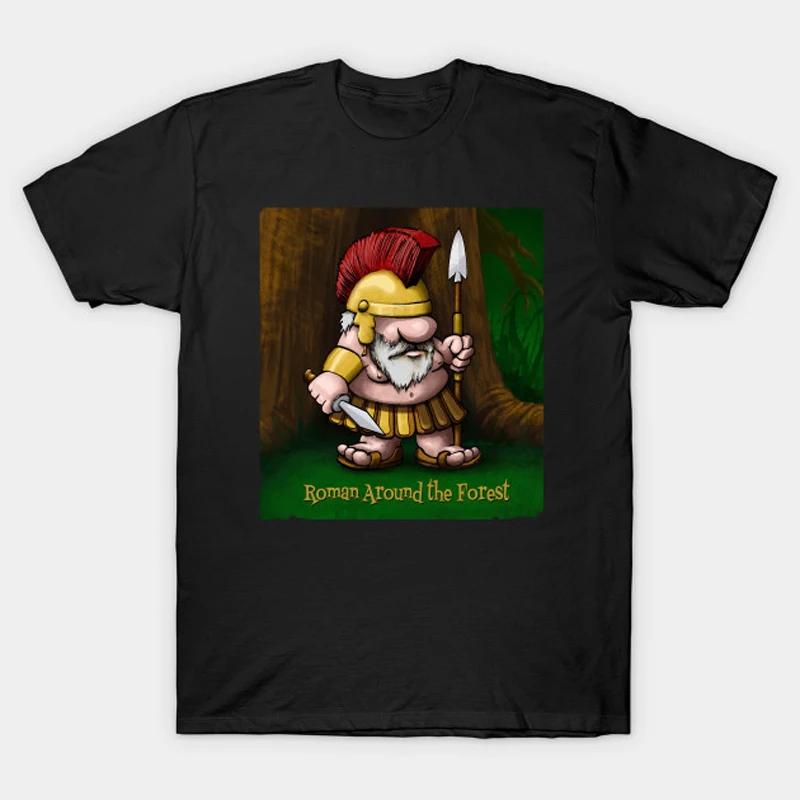 

Roman Around The Forest. Roman Empire Legion Soldier T-Shirt New 100% Cotton O-Neck Short Sleeve Casual Mens T-shirt Size S-3... S разноцветный