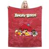 Angrys-birds Shooting Game  Blanket Soft Coral Fleece Plush Healing Gifts  Throw Blanket Rug Piece