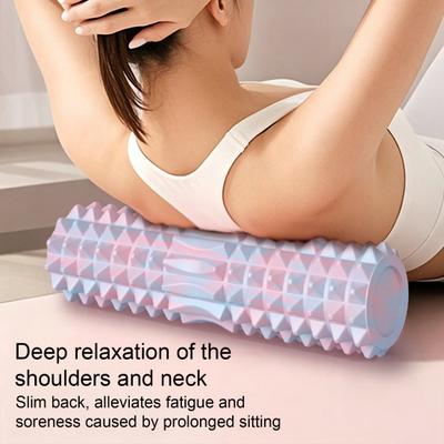 Foam Roller 4-Kogels Massage Stick, Diepweefsel Spierpijn Verlichting Massager, Roller Massager voor Been Arm Buik Rug Lichaam