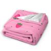 Pink Strawberry Blanket Super Warm Print Plush Throw Blanket For Living Room Camping Flannel Bedspread Bed Cover
