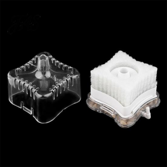 Aquarium Biochemische Zuurstof Luchtgedreven Spons Vis Tank Actieve Kool Filter
