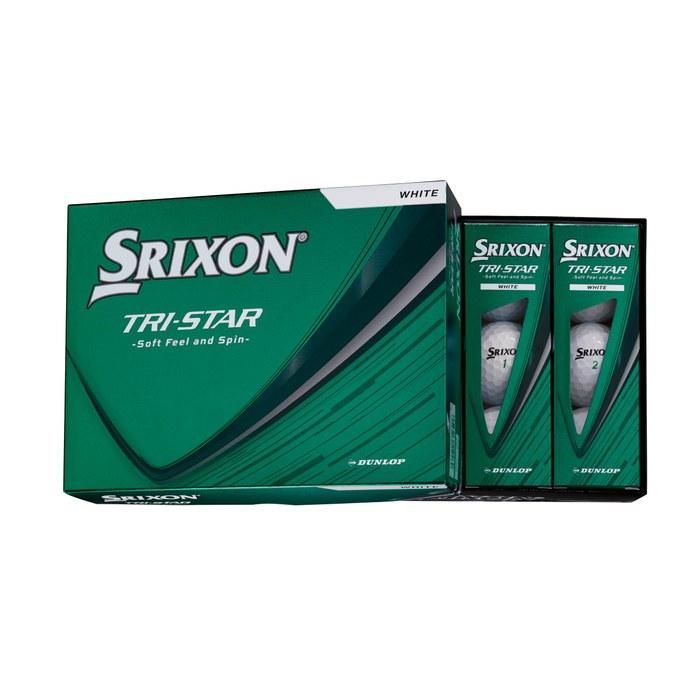 Dunlop Srixon TRI-STAR6 2026 Model 1 Dozen (12 count) White 46.27mm