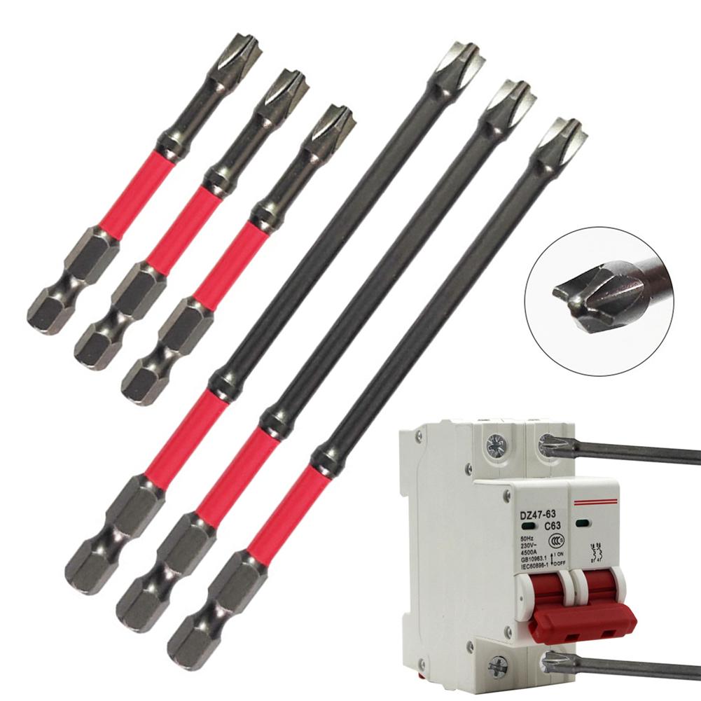 

Биты для отверток 65-110 мм, 6 шт., для электрика FPH2, магнитные