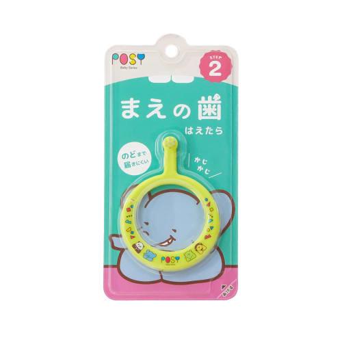 

Fine POSY Ring Toothbrush, Lime Green, for ages 6 months to 3 years