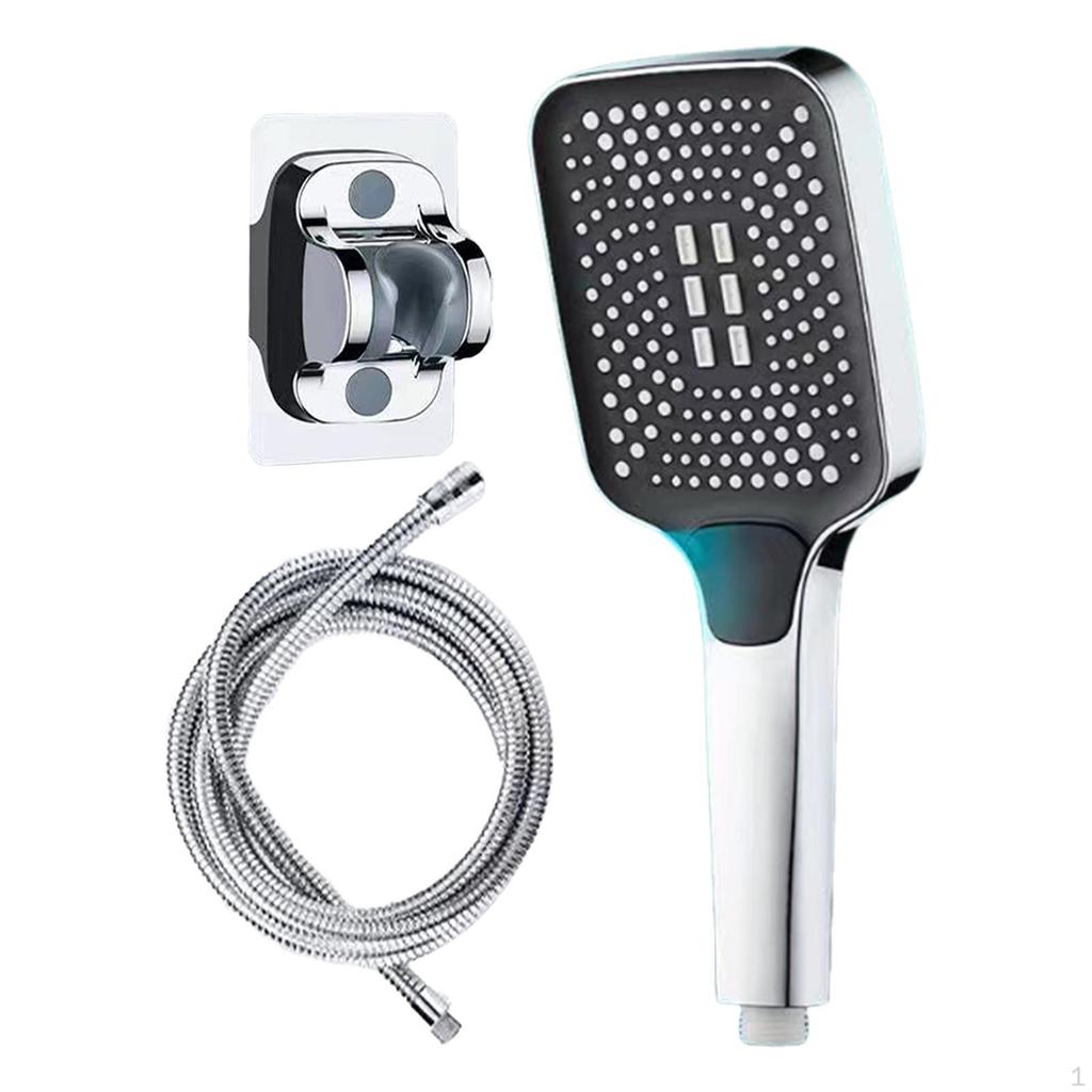 Bathroom Shower System with Handheld Design, Comes A 2M Hose And Support Bracket
