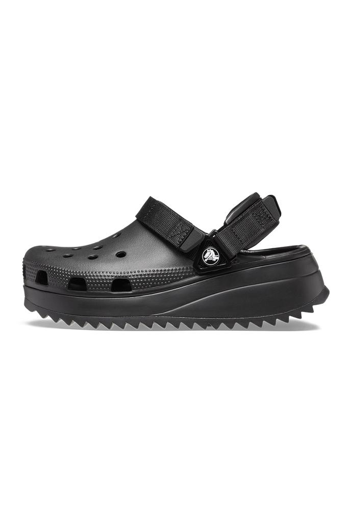 Crocs Saboti Slingback Unisex Classic Hiker Clog Black Size 38-39