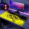Poduszka z nadrukiem Borussia Dortmund Antypoślizgowa Mata pod mysz do laptopa/tabletu XXL Mata do gry na mini PC Z blokowaną krawędzią