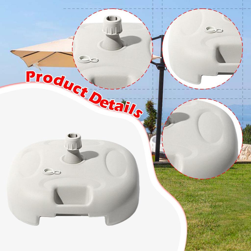 Parasol Base Filled with Water Or Sand, Suitable As An Outdoor Weight