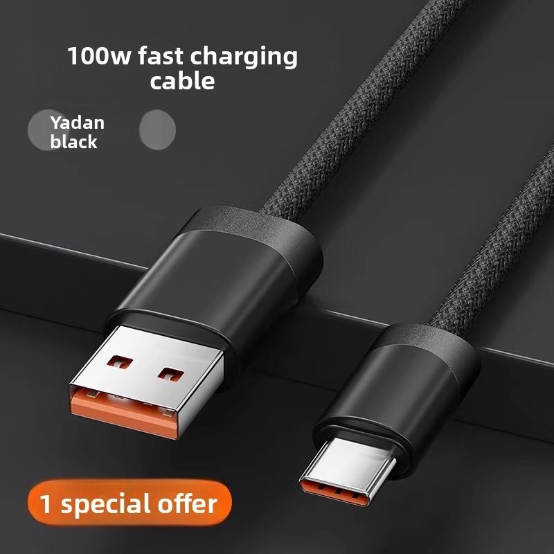 Typec Fast Charging Cable 100w Power Delivery Data Line For Huawei Oppo Xiaomi And Honor Smartphones