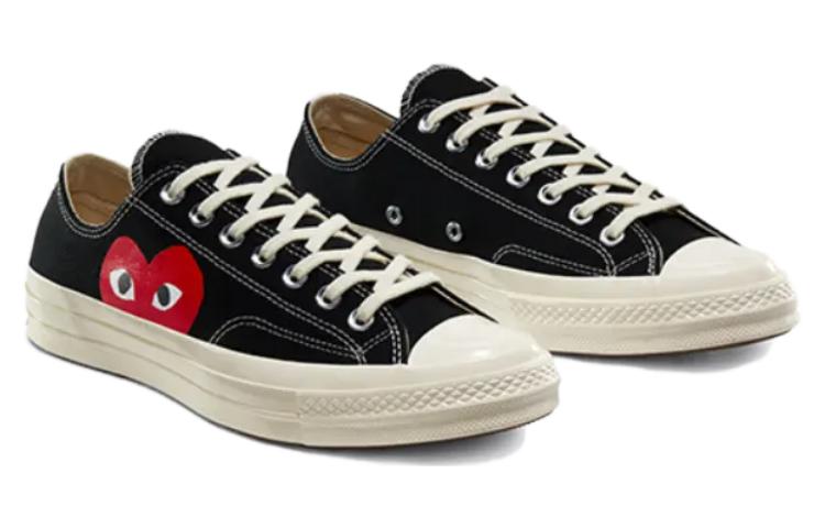 Chuck 70 Comme Des Garçons Play X Chuck 70 Converse Low 'Black' 2023 A08796C
