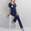 Women's and Men's Short Sleeve Scrub Suit for Dental, ICU, and Salon Professionals
