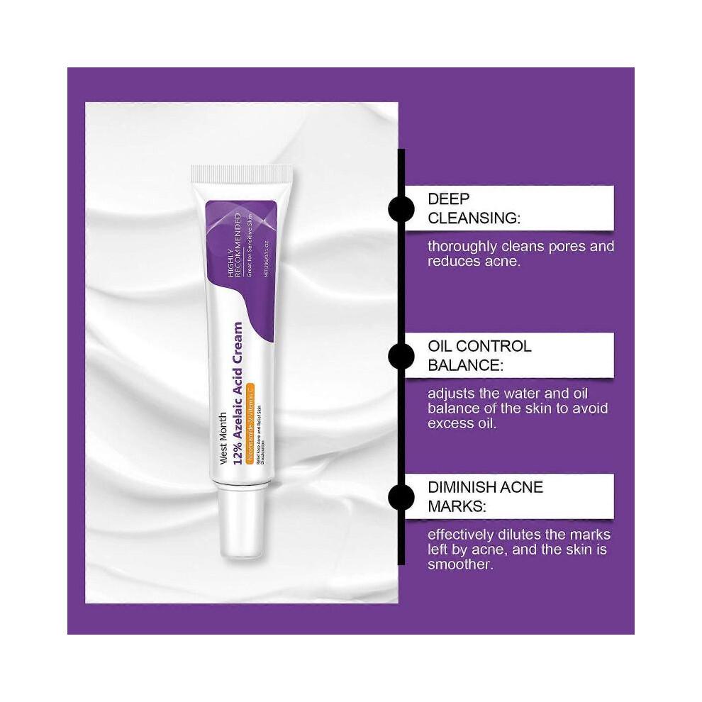 (3pcs)Siero all'Acido Azelaico Siero Viso all'Acido Azelaico Siero Viso Ialuronico Per Alleviare Rossori del Viso Macchie Scure Kit Cura della Pelle Anti-Età
