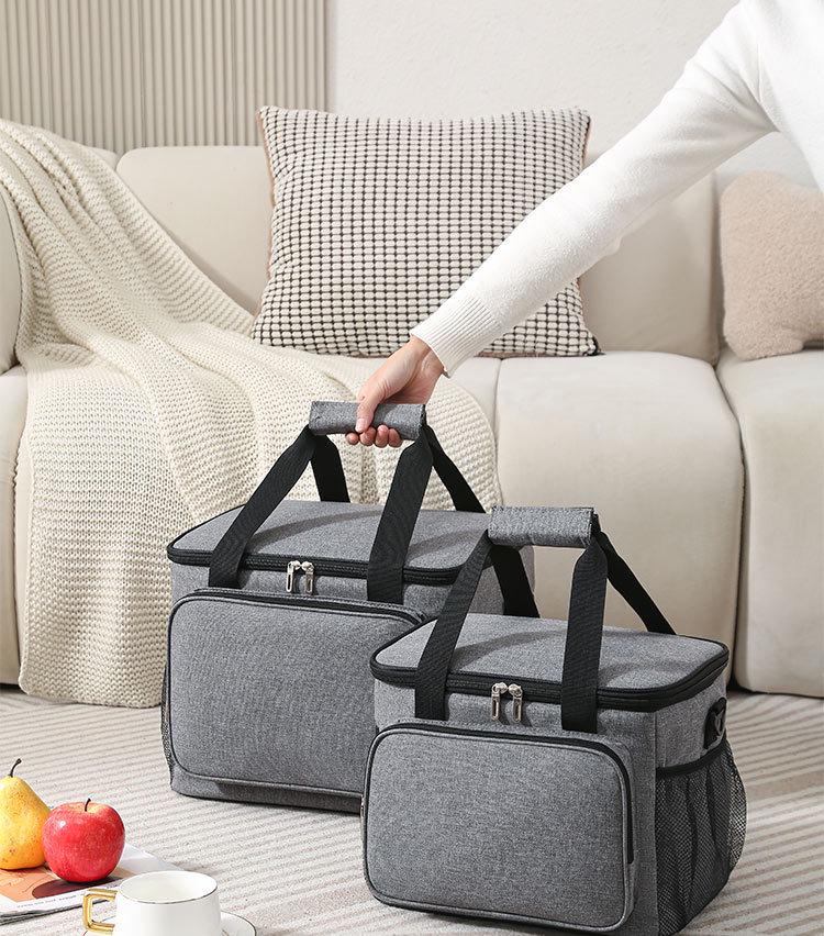 New Large Capacity Insulated Picnic Cooler Bag for Outdoor Use