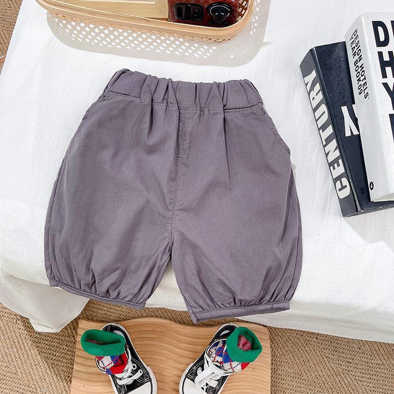 Boys' Striped Vest Two-piece Set Summer Boys' Baby Set Casual Summer Children's Set Thin Design