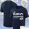 LA Ram 2025 NFC Kampioenen Legende Marineblauw T-shirt Unisex Fan Cadeau S-5XL Unisex T-shirt