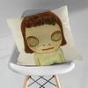 Cute Art YYoshitomo NNara Pillow Case For 30x30cm45x45cm55x55cm For Home Bedroom Decoration And Protector