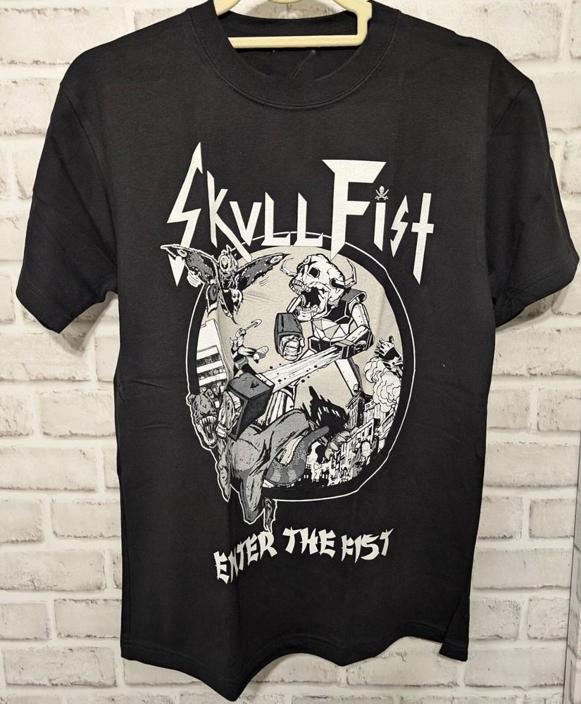 Enter The First Skull Fist Band Shirt Classic Black  Unisex S-5XL 1J0137 Unisex T-Shirt XL
