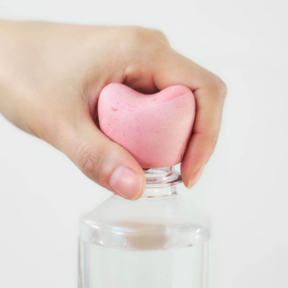 H Concept +d Heart Marble Pink D-543-PK