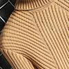 Turtleneck Men Sweater Thick Acrylic Fiber Winter Autumn Base Shirt for Daily Wear